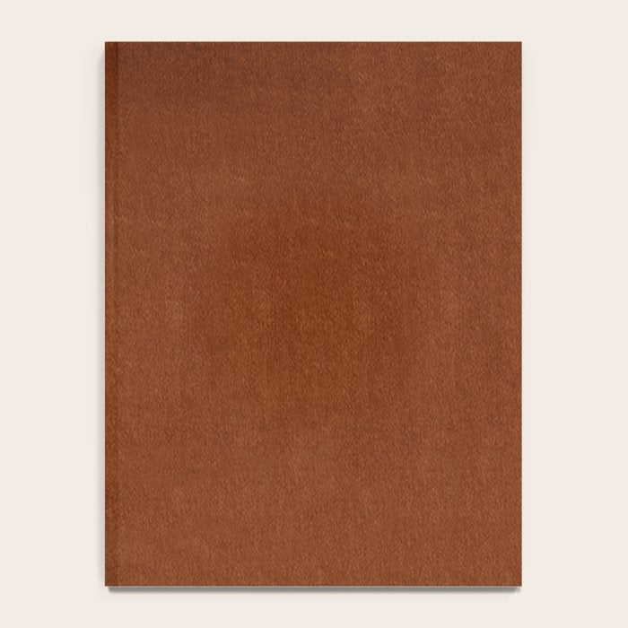 Rust Velvet Notebook Gallery Image 4