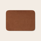 Rust Velvet Bath Mat Gallery Image 1