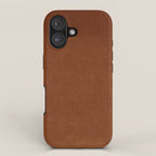 Rust Velvet iPhone Case Gallery Image 1