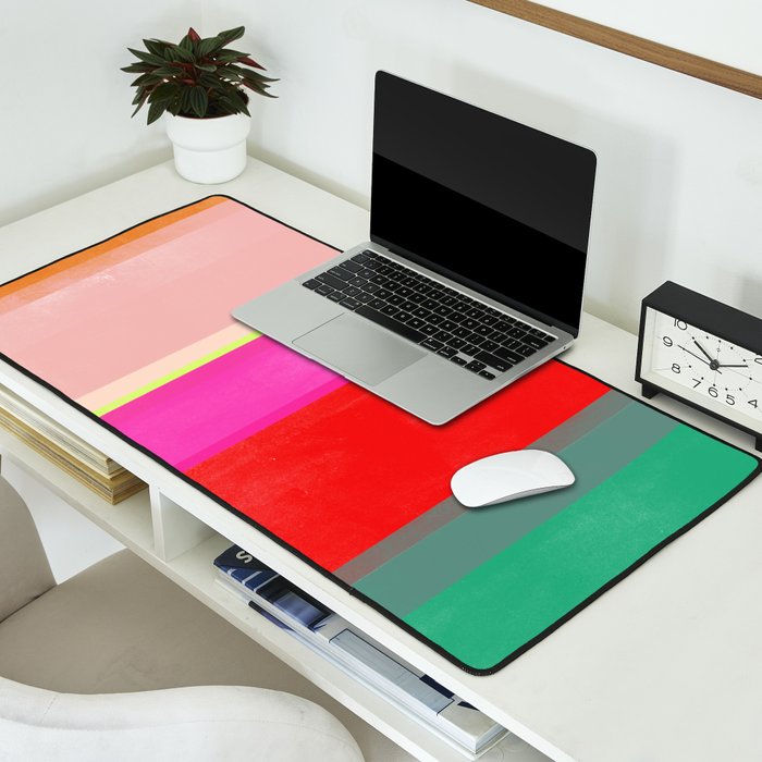 stripe study 12 Desk Mat Gallery Image 2