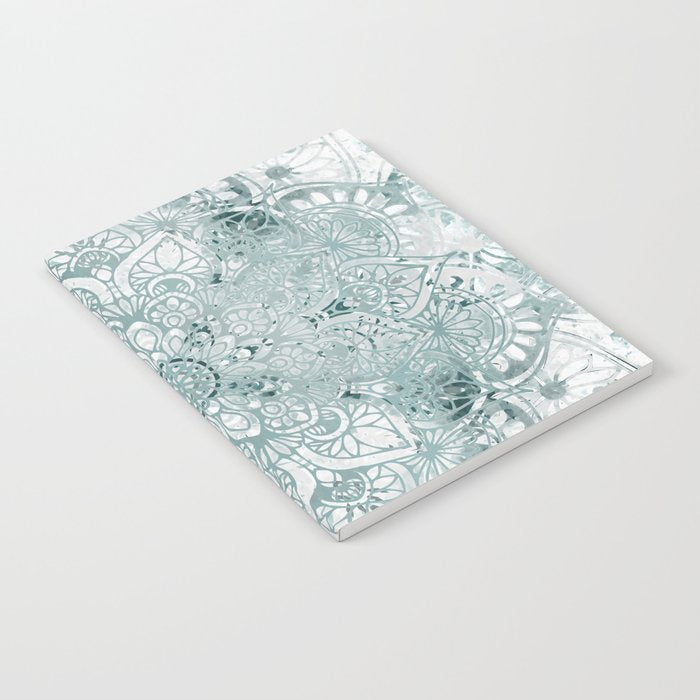Yoga, Mandala, Prints Green, Wall Art Boho Notebook Gallery Image 2
