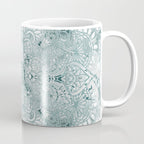 Yoga, Mandala, Prints Green, Wall Art Boho Coffee Mug Gallery Image 1