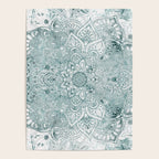 Yoga, Mandala, Prints Green, Wall Art Boho Poster Gallery Image 4