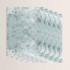 Yoga, Mandala, Prints Green, Wall Art Boho Wrapping Paper Gallery Image 3