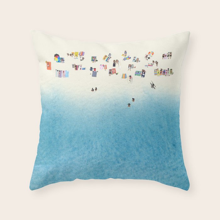 The Beach Throw Pillow Gallery Image 6