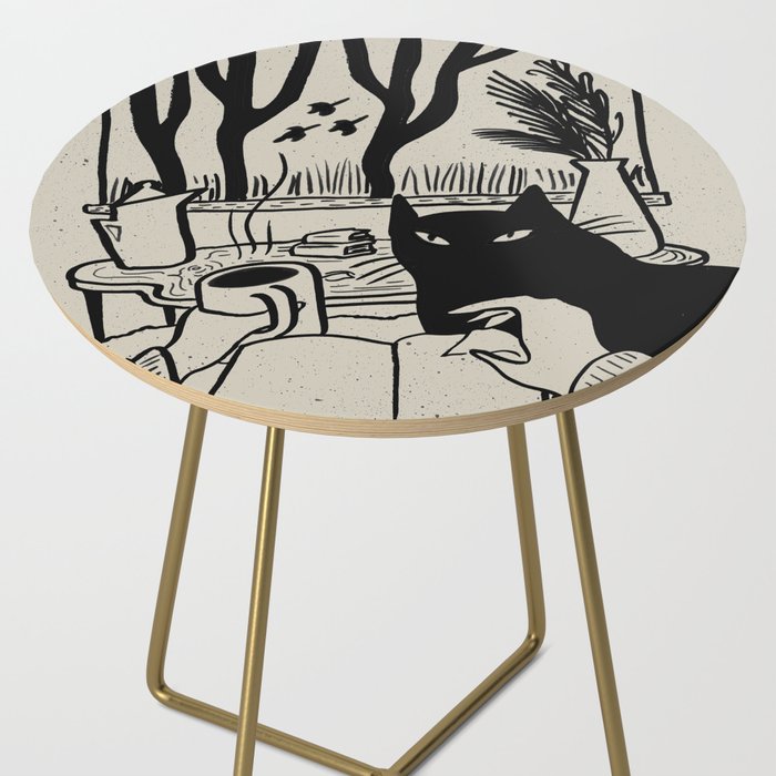 Cozy Autumn Side Table Gallery Image 2