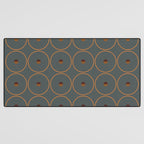 catch II anthracite and ocher Desk Mat Gallery Image 3