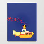 Yellow Submarine Bubbling Love Notebook Gallery Image 4