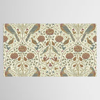 William Morris Seasons By May Birds Linen Tablecloth Gallery Image 2