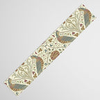 William Morris Seasons By May Birds Linen Table Runner Gallery Image 3
