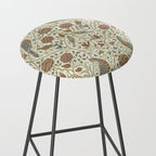 William Morris Seasons By May Birds Linen Stool Gallery Image 2