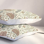 William Morris Seasons By May Birds Linen Pillow Sham Gallery Image 3