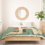 Hello Kangaroo Duvet Cover Gallery Image 3