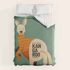 Hello Kangaroo Duvet Cover Gallery Image 6