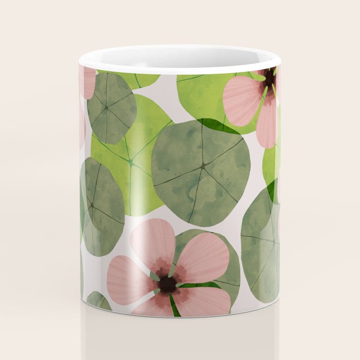 Green water lilies Coffee Mug Gallery Image 4