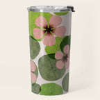 Green water lilies Travel Mug Gallery Image 2