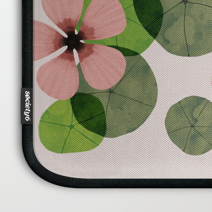 Green water lilies Laptop Sleeve Gallery Image 3