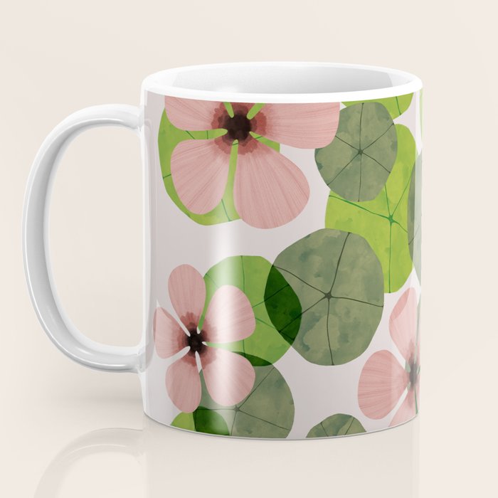 Green water lilies Coffee Mug Gallery Image 3