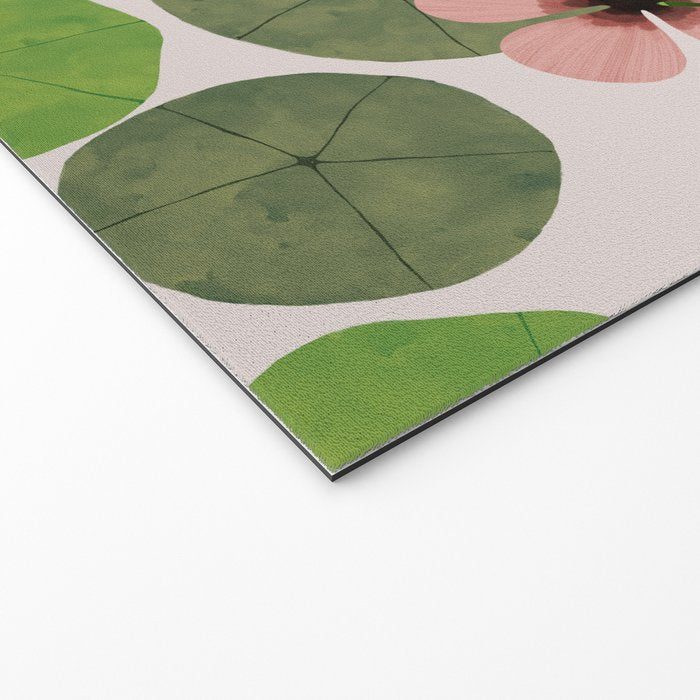 Green water lilies Welcome Mat Gallery Image 2