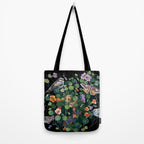 Nasturtium Fox Garden Tote Bag Gallery Image 2