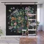 Nasturtium Fox Garden Wall Mural Gallery Image 1