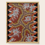 Aboriginal Art Authentic â Mountains Serving Tray Gallery Image 1