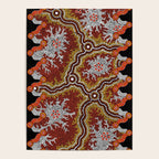 Aboriginal Art Authentic â Mountains Poster Gallery Image 4
