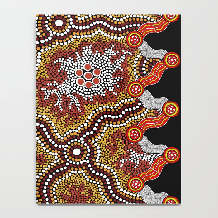 Aboriginal Art Authentic â Mountains Notebook Gallery Image 4