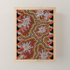 Aboriginal Art Authentic â Mountains Mini Art Print Gallery Image 1