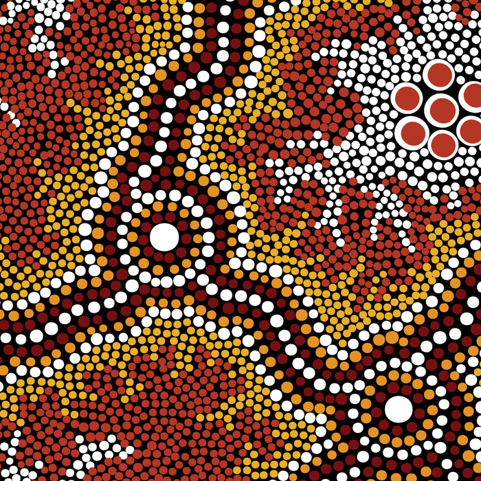 Aboriginal Art Authentic â Mountains Coffee Mug Gallery Image 2