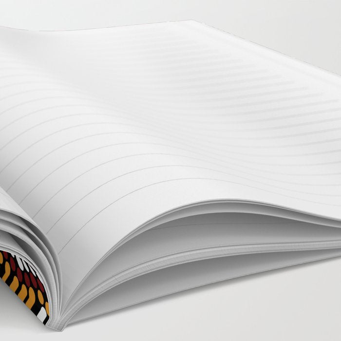 Aboriginal Art Authentic â Mountains Notebook Gallery Image 2