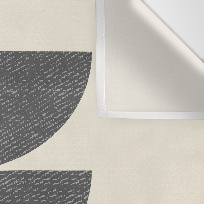 Half Circle 3 - Grey Wall Tapestry Gallery Image 3