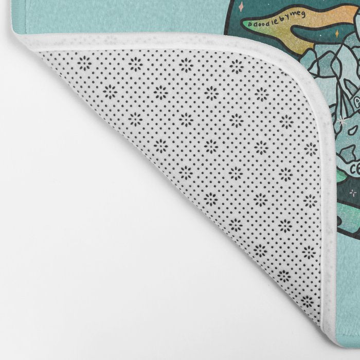Aquarius Crystal Bath Mat Gallery Image 2
