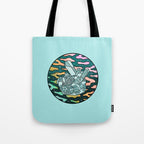 Aquarius Crystal Tote Bag Gallery Image 1