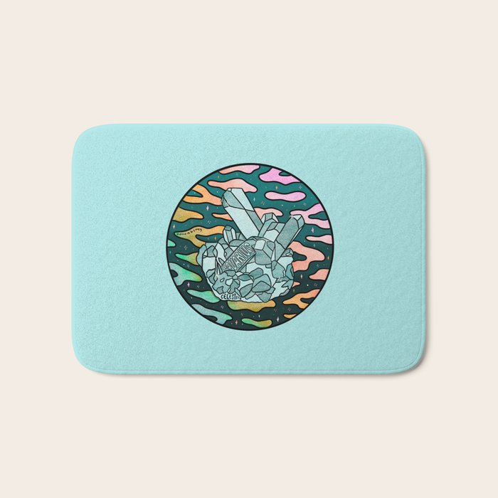 Aquarius Crystal Bath Mat Gallery Image 1