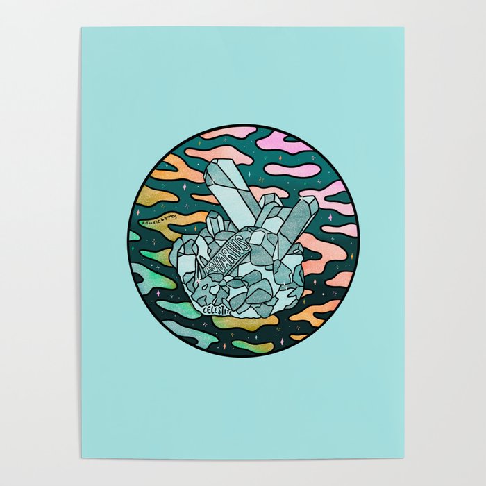 Aquarius Crystal Poster Gallery Image 4
