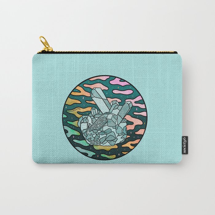 Aquarius Crystal Carry All Pouch Gallery Image 1