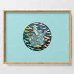 Aquarius Crystal Serving Tray Gallery Image 1