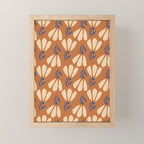Winter Flower Pattern Mini Art Print Gallery Image 1
