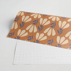 Winter Flower Pattern Wrapping Paper Gallery Image 2
