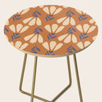Winter Flower Pattern Side Table Gallery Image 2