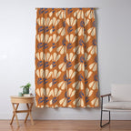Winter Flower Pattern Window Curtain Gallery Image 5