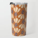 Winter Flower Pattern Travel Mug Gallery Image 3