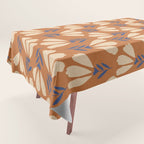 Winter Flower Pattern Tablecloth Gallery Image 1