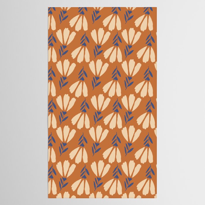 Winter Flower Pattern Tablecloth Gallery Image 2