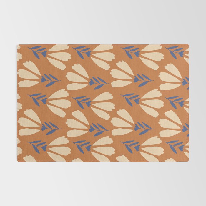 Winter Flower Pattern Rug Gallery Image 2