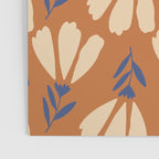 Winter Flower Pattern Poster Gallery Image 3