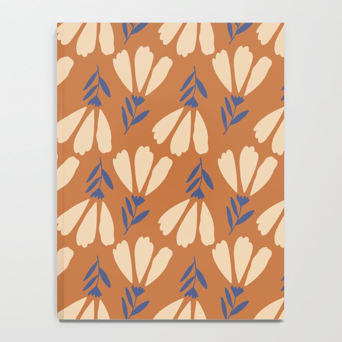 Winter Flower Pattern Notebook Gallery Image 4