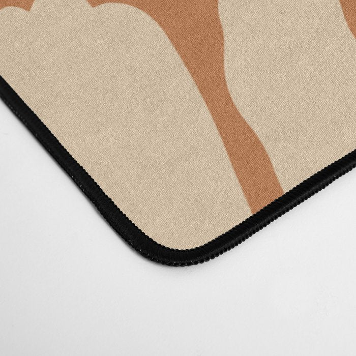 Winter Flower Pattern Desk Mat Gallery Image 4