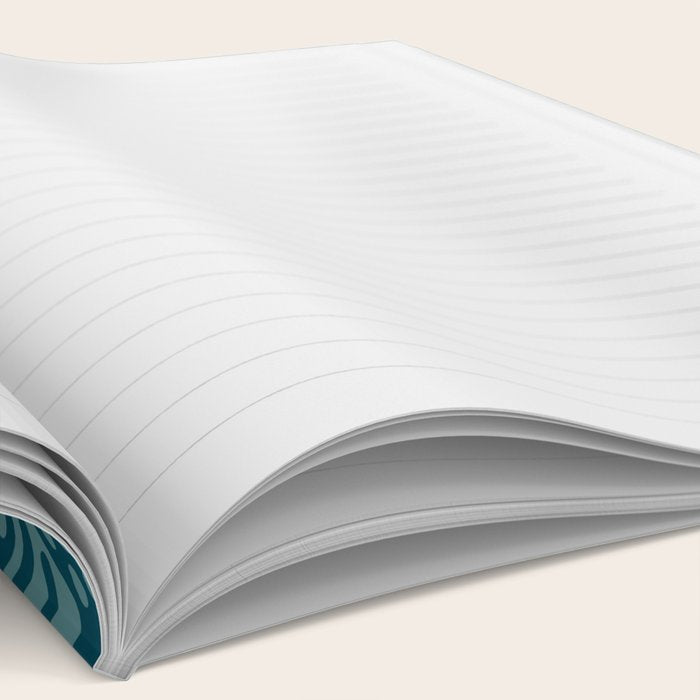 Organic Matter in Dark Teal Notebook Gallery Image 2